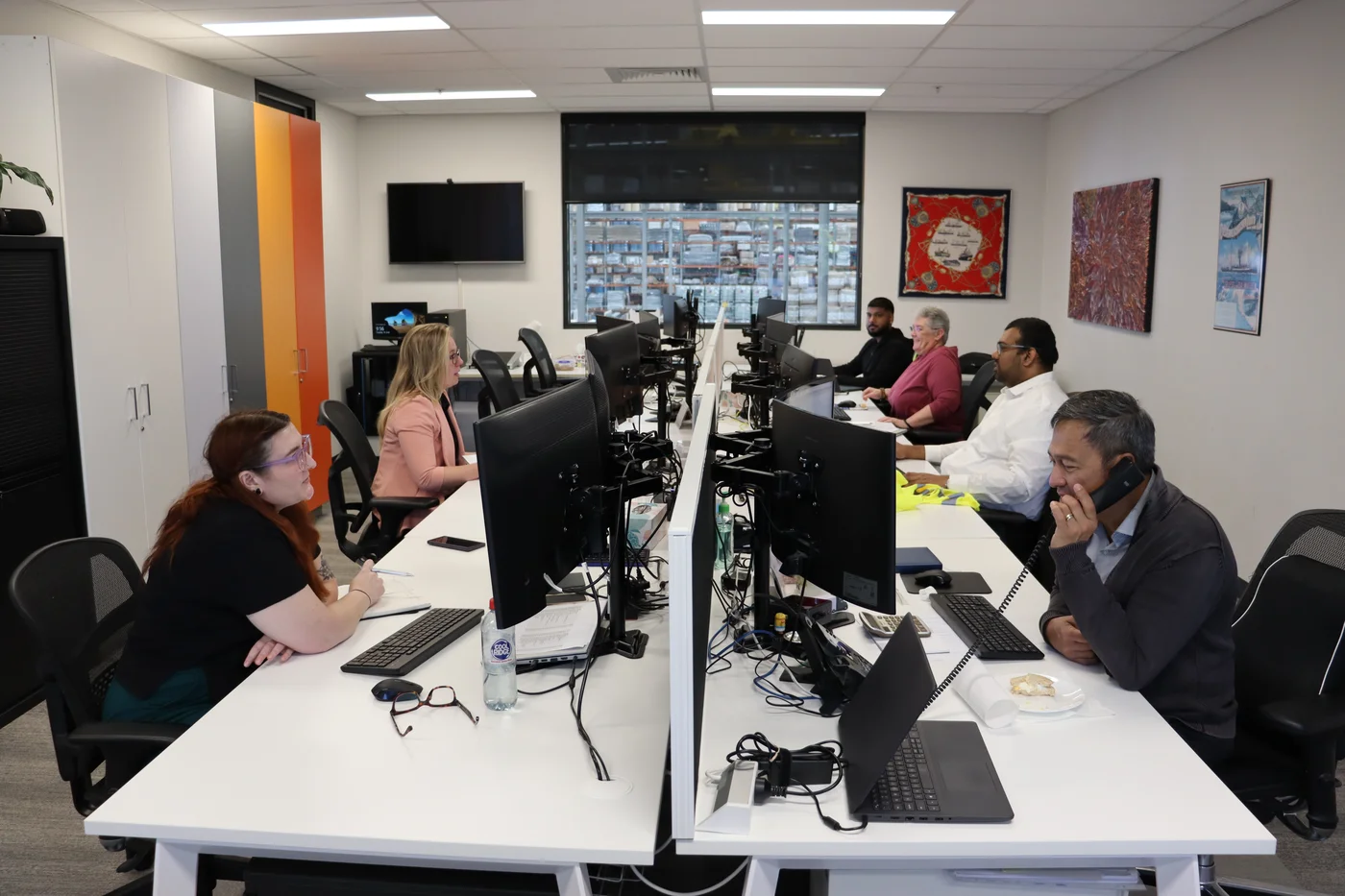 Seatram Logistics office team Moorebank