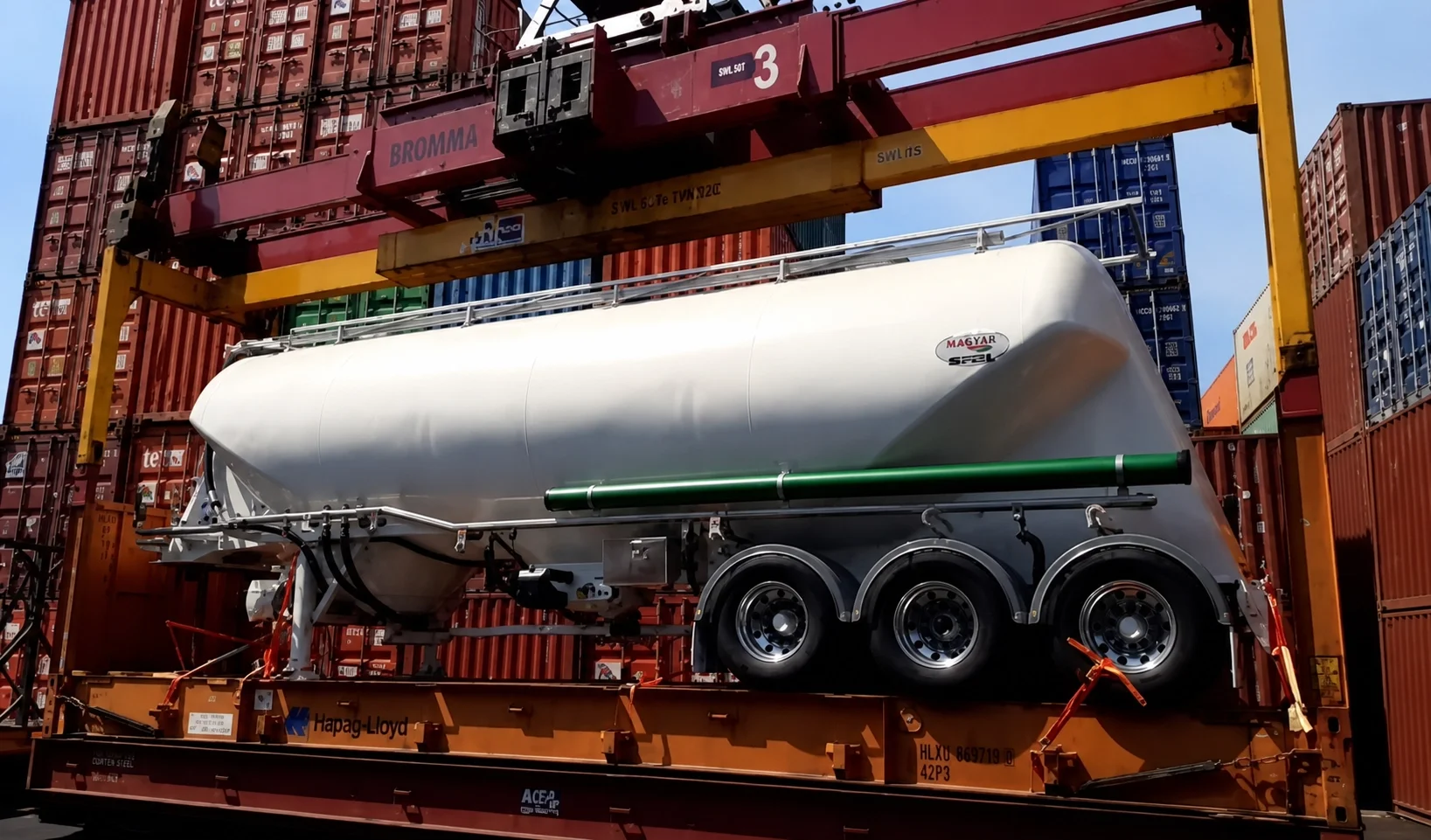 Seatram Logistics project cargo and oversized freight handling