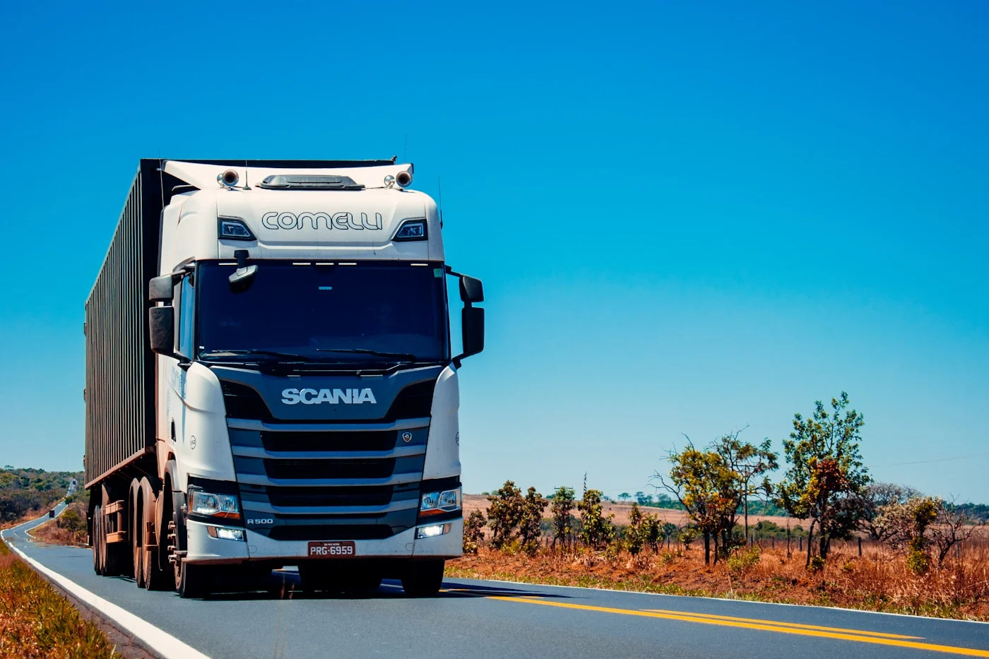 Local freight delivery truck Sydney
